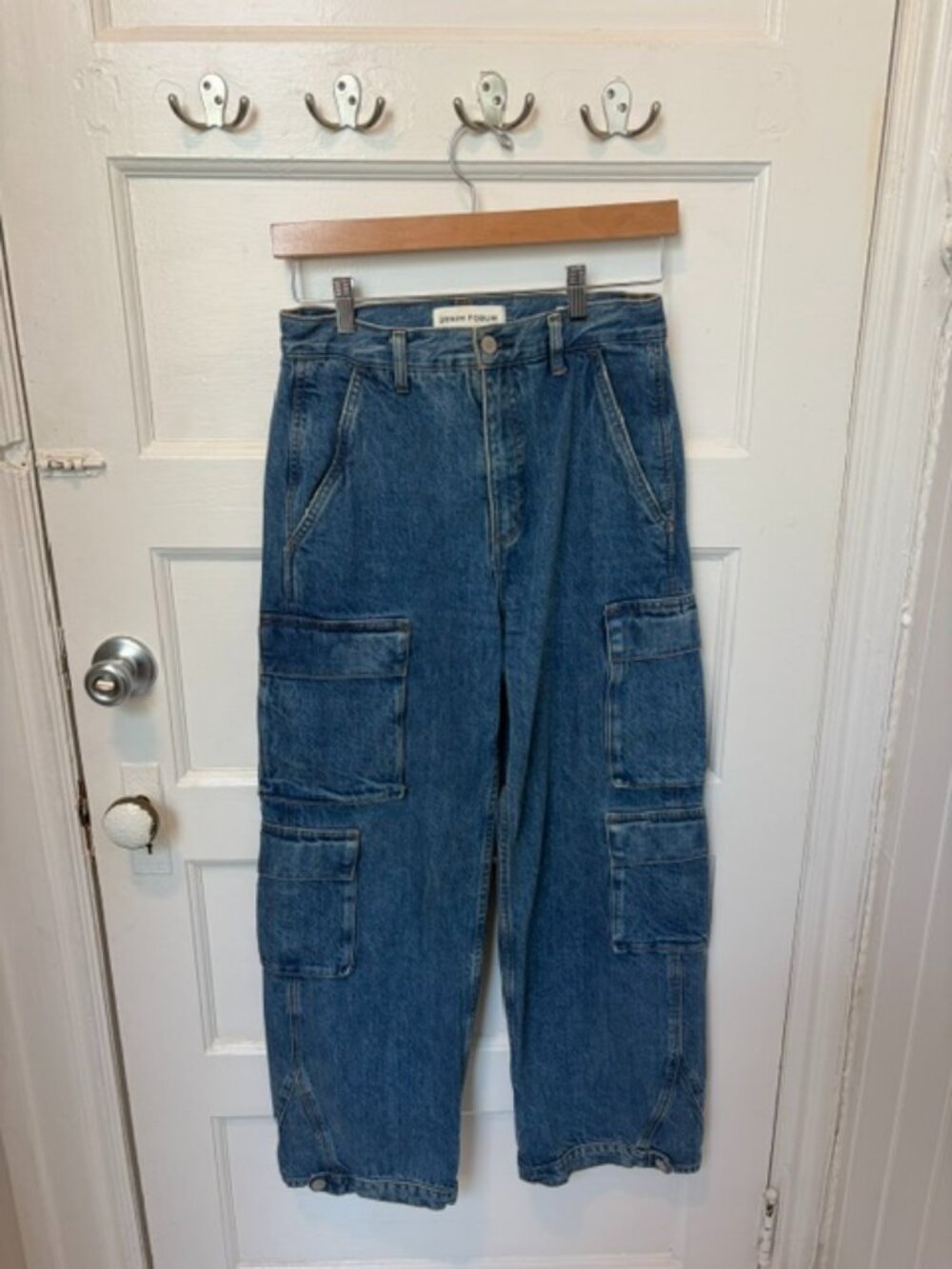 Denim Forum / Aritzia The '90s Millie Hi-Rise Cargo Jean 26